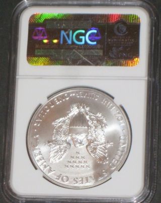 NGC MS 70 - 2015 S$1 1oz Silver American Eagle First Releases - Bullion 6