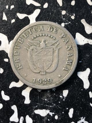 1929 Panama 5 Centesimos (18 Available) Circulated (1 Coin Only)