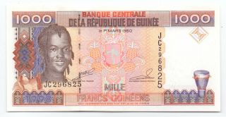 Guinea 1000 Francs 1998,  P - 37