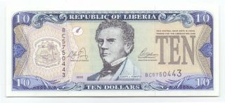 Liberia 10 Dollars 2003,  P - 27