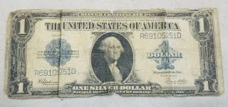 1923 United States $1 Silver Certificate Large Note You Grade