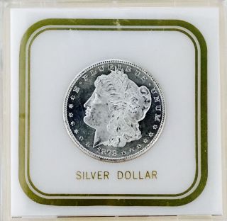 1878 S Morgan Gem Bu,  Ultra Proof Like Rare Pl Coin Nr 09235
