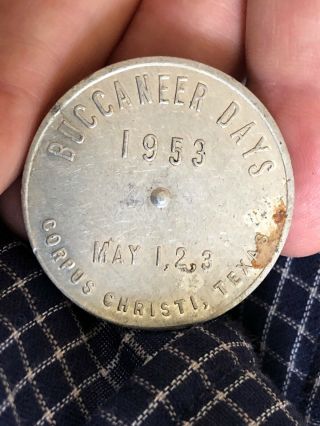 Token Corpus Christi Tx Buccaneer Days Token Medallion 1953