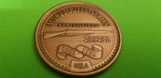 Nra Unc Bronze Medal - M1903 Rifle Series (1903 - 1936) Nra Incorporated In 1871