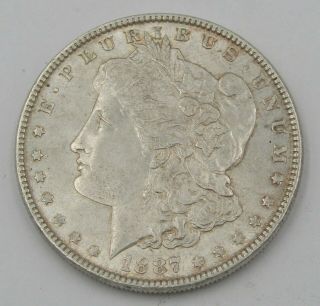 1887 P Morgan Silver Dollar - 90 Silver - Item 150