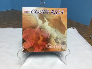 Costa Rica Set Of 4 Coins 100,  50,  25,  5 Colones 2000 - 2003