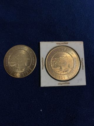 2 - Alaska The 49th State Good For One Dollar In Trade Token