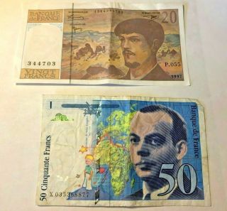 France French Franc - 20 And 50 - 1997