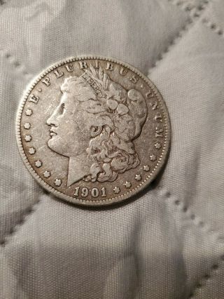 Early 1901 - O Morgan Liberty Silver Dollar - US Coin Eagle Antique 2