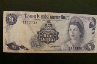 Cayman Island 1 Dollar 1974 Crisp