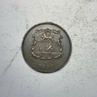 British North Borneo 1/2 Cent 1891 H