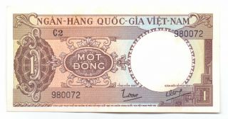 South Vietnam 1 Dong 1964,  P - 15