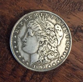 1893 Morgan Silver Dollar - Key Date