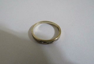 10K GOLD DIAMOND RING WEDDING BAND ENGAGEMENT ANNIVERSARY 1.  3 g.  SCRAP OR NOT 3