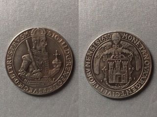 Coin Thaler 1630 Sigmund 3 Poland
