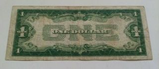 $1.  00 Silver Certificate Funny Back 1928 - B F - 1602 Woods&Millls VG 2