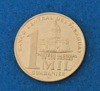 2006 Paraguay 1000 Guaranies - Awesome Coin -