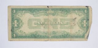 Tough 1928 $1.  00 Funny Back Silver Certificate Monopoly Money - Collectible 746