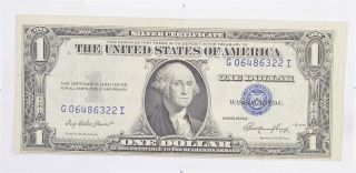 Crisp - 1935 - E United States Dollar Currency $1.  00 Silver Certificate 031