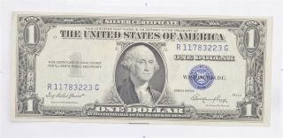 Crisp - 1935 - E United States Dollar Currency $1.  00 Silver Certificate 019