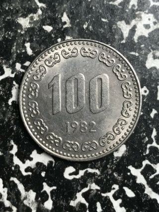 1982 Korea 100 Won (3 Available) Circulated (1 Coin Only)
