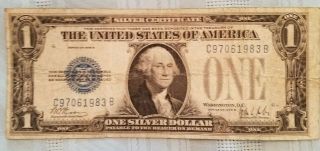 1928 - B Funny Back 1$ Silver Certificate