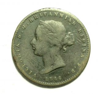 1886 Jersey 1/26 Shilling W/ Ornate Shield - Queen Victoria Km 4