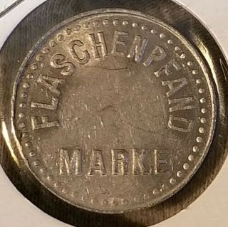 1917 - 23 Ww1 Flaschenpfand Marke German Notgeld Token