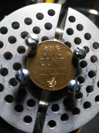 Hobo Nickel.  Hand Carved Coins By J.  T.  1957 wheat penny 4