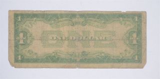 Tough 1928 - B $1.  00 Funny Back Silver Certificate Monopoly Money Collectible 735