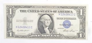 Crisp - 1935 - E United States Dollar Currency $1.  00 Silver Certificate 329