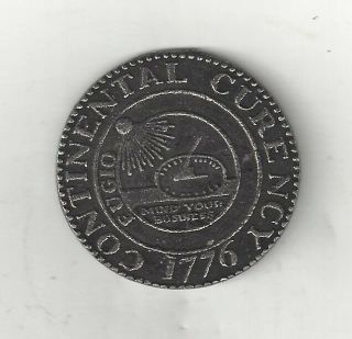 1776 Continental Currency American Congress Fugio Mind Your Business Medal Coin