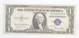 Crisp - 1935 - E United States Dollar Currency $1.  00 Silver Certificate 125