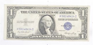 Crisp - 1935 - E United States Dollar Currency $1.  00 Silver Certificate 099