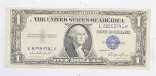 Crisp - 1935 - E United States Dollar Currency $1.  00 Silver Certificate 054