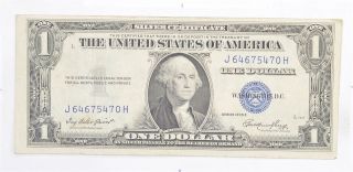 Crisp - 1935 - E United States Dollar Currency $1.  00 Silver Certificate 110