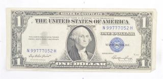 Crisp - 1935 - E United States Dollar Currency $1.  00 Silver Certificate 088