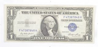 Crisp - 1935 - E United States Dollar Currency $1.  00 Silver Certificate 092