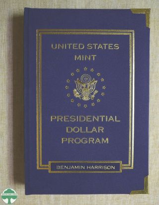 2012 - D Presidential Dollar - Harrison - Anacs Certified 0496 Of 9875 - Ms67