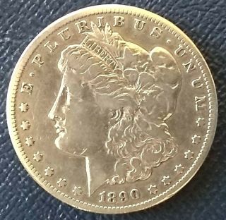 1890 - Cc Morgan Silver Dollar $1 Coin Hi Grade Better Date Carson City Issue
