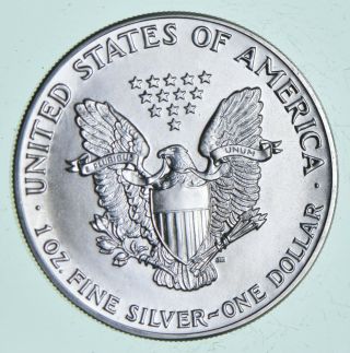 Better Date 1987 American Silver Eagle 1 Troy Oz.  999 Fine Silver 121 2