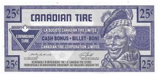 Canadian Tire 2006 - 25 Cent Coupon (s28 - D06) ; - Canada & Usa