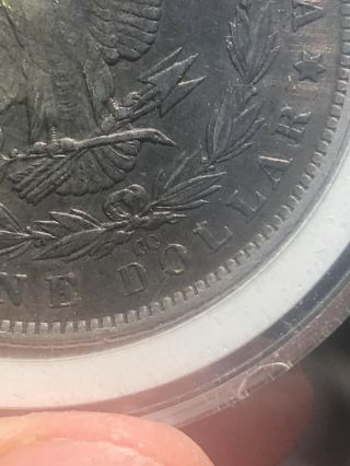 1883 - Cc Morgan Silver Dollar Rare U.  S.  Type Coin From Carson City Mint— Toned Xf