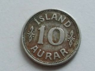 Iceland 10 Aurar 1922 2