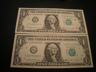 (1) $1.  00 Series 1988 Federal Reserve Note Xf Circulated