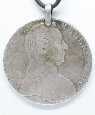 1780 Austria Maria Theresa Thaler Restrike 95 Silver