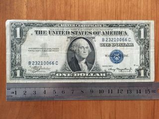 Us $1.  00 One Dollar Silver Certificate - Series 1935 A - P 416b.  - Fill A Space