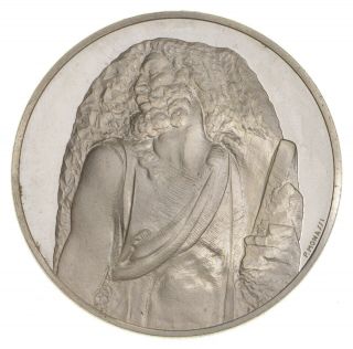 Art Bar - Genius Of Michelangelo Round 1 Oz.  999 Silver - One Troy Ounce 730