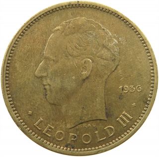 Belgian Congo 5 Francs 1936 T85 085