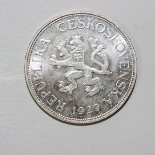 Czechoslovakia 5 Korun 1929 B/unc (3193392z355)
